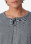 Schiesser Lange Pyjama Ebony Nachtmode Blauw