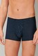 Schiesser Long Life Soft Shorts Ondermode Navy-Black