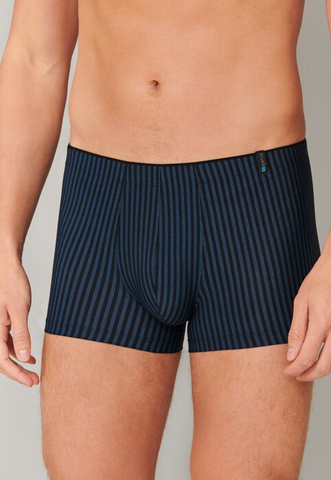 Schiesser Long Life Soft Shorts Ondermode Navy-Black