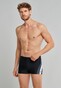 Schiesser Nautical Active Swimshorts Side Stripes Badmode Zwart