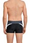 Schiesser Nautical Active Swimshorts Side Stripes Badmode Zwart