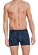 Schiesser Original Classics Short Trunks Striped 2Pack Ondermode Donker Blauw