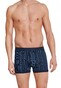 Schiesser Original Classics Short Trunks Striped 2Pack Ondermode Donker Blauw