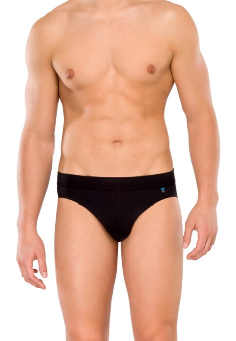 Schiesser Rio-Slip Long Life Cotton Ondermode Zwart