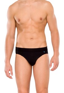 Schiesser Rio-Slip Long Life Cotton Underwear Black