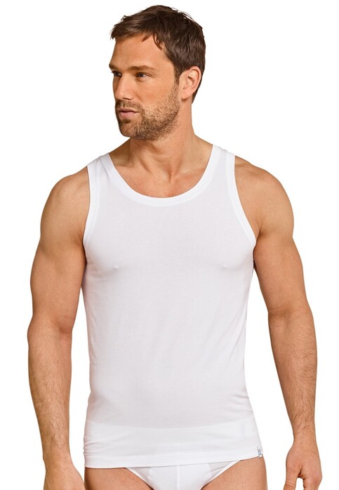 Schiesser Singlet Long Life Soft Ondermode Wit