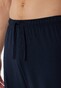 Schiesser Striped Long Comfort Nightwear Nachtmode Blauw