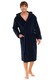 Schiesser Uni Badjas Nachtmode Navy