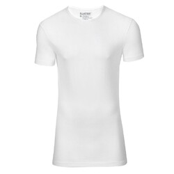 Slater Stretch 2-pack T-shirt Round-neck T-Shirt White