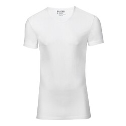 Slater Stretch 2-pack T-shirt V-neck T-Shirt Wit