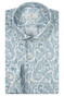 Thomas Maine Allover Paisley Pattern Roma Modern Kent Overhemd Blauw