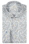 Thomas Maine Allover Paisley Pattern Roma Modern Kent Overhemd Zand