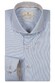 Thomas Maine Bari Cutaway Cotton Two-Ply Twill Subtle Uni Color Contrast Overhemd Light Blue-Soft Grey