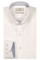 Thomas Maine Bari Cutaway Cotton Two-Ply Twill Subtle Uni Color Contrast Overhemd Wit-Lichtblauw