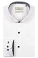 Thomas Maine Bari Cutaway Floral Contrast Two-Ply Twill Overhemd White-Indigo Blue