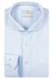 Thomas Maine Bari Two-Ply Cotton Twill Natural Stretch Overhemd Licht Blauw