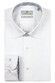 Thomas Maine Bergamo Two-Ply Cotton Twill Leaves Contrast Overhemd Wit-Blauw