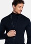 Thomas Maine Cardigan Buttons Single Knit Merino Easy Wash Wool Vest Navy