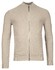 Thomas Maine Cardigan Full Two-Way Zip Structure Knit Piqué Garment Dye Vest Dusty Green