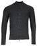 Thomas Maine Cardigan Full Two-Way Zip Structure Knit Piqué Garment Dye Vest Navy
