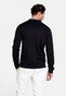 Thomas Maine Cardigan Overshirt Half Milano Knit Vest Navy