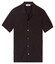 Thomas Maine Cardigan Shirt Buttons Stroke Pattern Knit Cardigan Dark Brown Melange