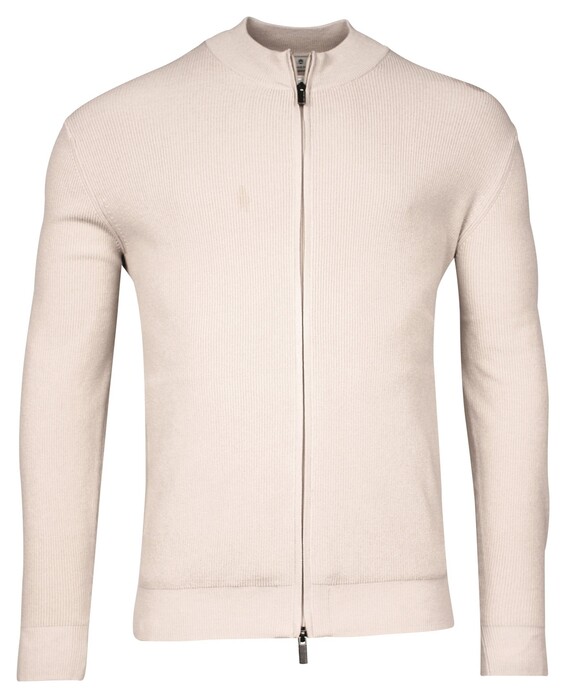Thomas Maine Cardigan Zip Allover Half Cardigan Knit Vest Kitt
