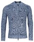 Thomas Maine Cardigan Zip Merino Linnen Half Cardigan Knit Vest Dark Blue