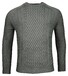Thomas Maine Crew Neck Allover Fantasy Cable Pattern Trui Grijsgroen