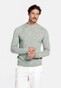 Thomas Maine Crew Neck New England Donegal Merino Wool Trui Licht Groen