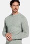 Thomas Maine Crew Neck New England Donegal Merino Wool Trui Licht Groen