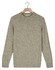 Thomas Maine Crew Neck New England Donegal Merino Wool Trui Licht Groen