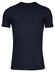 Thomas Maine Crew Neck Piqué Pigment Dyed Enzyme Washed T-Shirt Navy