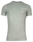 Thomas Maine Crew Neck Piqué Pigment Dyed Enzyme Washed T-Shirt Soft Green
