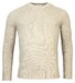 Thomas Maine Crew Neck Single And Rib Knit Combintation Yak Merino Blend Trui Soft Green