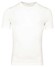 Thomas Maine Crew Neck Single Knit Fine Merino Short Sleeve Trui Ecru