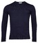 Thomas Maine Crew Neck Single Knit Trui Navy