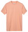 Thomas Maine Crew Neck Solid Color Liquid Cotton T-Shirt Soft Coral
