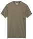 Thomas Maine Crew Neck Solid Color Liquid Cotton T-Shirt Soft Green