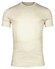 Thomas Maine Crew Neck Uni Color Soft Liquid Cotton T-Shirt Sand