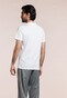 Thomas Maine Crew Neck Uni Color Soft Liquid Cotton T-Shirt Wit