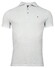 Thomas Maine Faux-Uni Pigmend Dyed Enzyme Washed Piqué Polo Licht Blauw