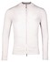 Thomas Maine Fine Merino Cardigan Zip Single Knit Vest Licht Grijs