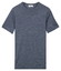 Thomas Maine Fine Merino Crew Neck Short Sleeve Trui Denim Blue