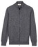Thomas Maine Fine Merino Full 2-Way Zip Single Knit Vest Denim Blue