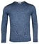 Thomas Maine Fine Merino Single Knit Crew Neck Trui Denim Blue