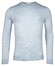 Thomas Maine Fine Merino Single Knit Crew Neck Trui Licht Blauw
