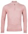 Thomas Maine Fine Merino Skipper Half Zip Single Knit Trui Old Rose