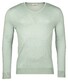 Thomas Maine Fine Merino V-Neck Single Knit Trui Soft Mint