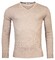 Thomas Maine Fine Merino V-Neck Uni Single Knit Trui Beige